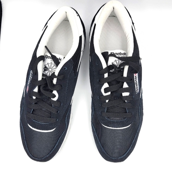 Reebok Kids Classic Black White - Picture 1 of 5